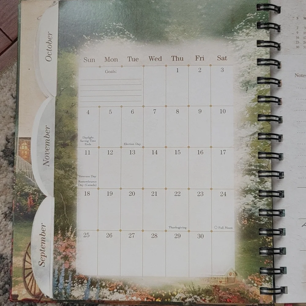 Thomas Kinkade Painter of Light 2007 Engagement Calendar